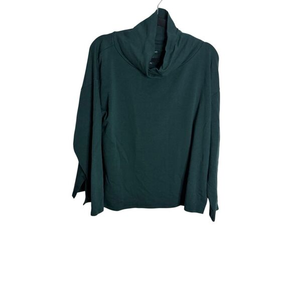 Eileen Fisher Cozy Brushed Terry Hug Funnel Neck Tops Bundle Size Medium - Picture 7 of 10